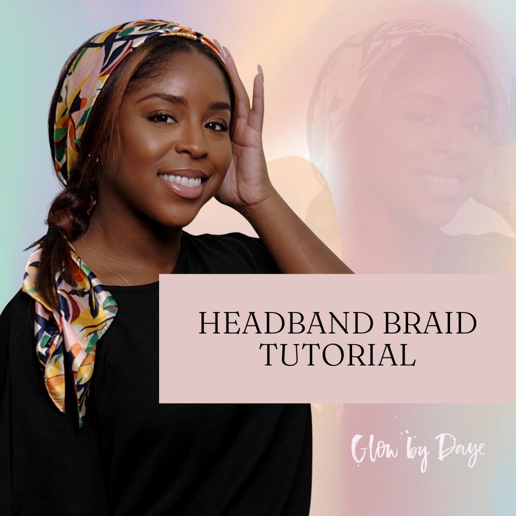 Elevate Your Style: Satin Scarf Headband Braid Hairstyle