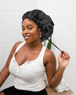 Satin Lined Shower Cap