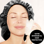 Satin Lined Shower Cap