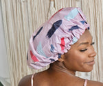 Satin Lined Shower Cap