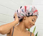 Satin Lined Shower Cap