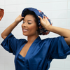 Satin Lined Shower Cap