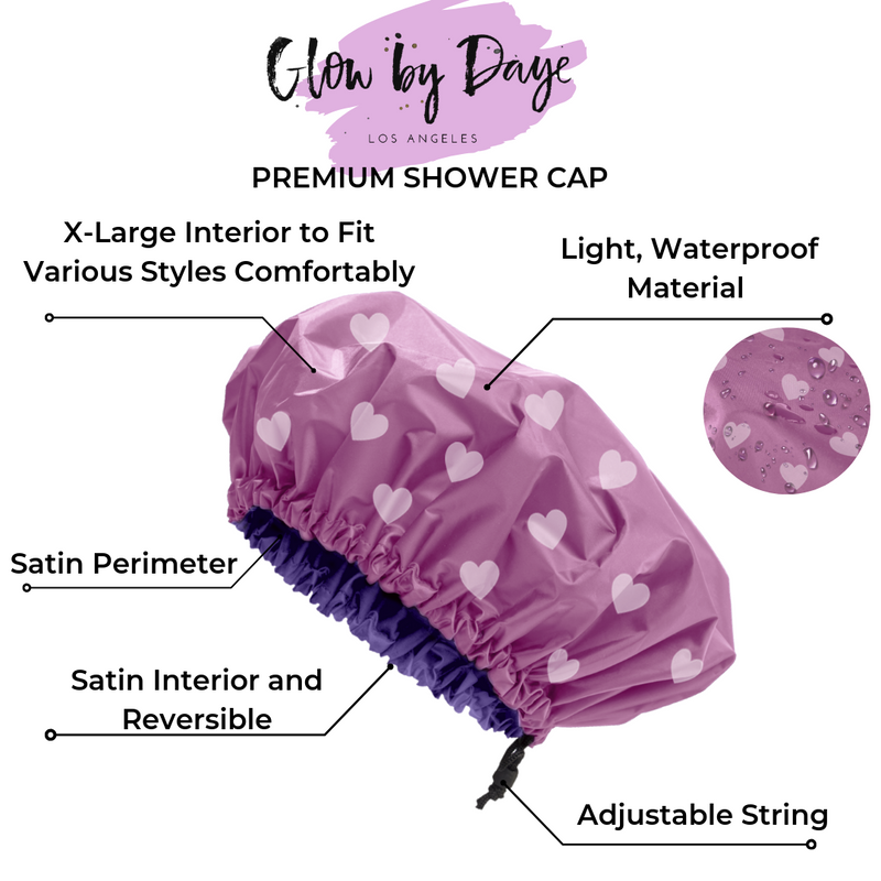 Satin Lined Shower Cap