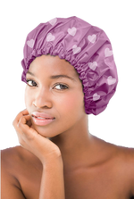 Satin Lined Shower Cap