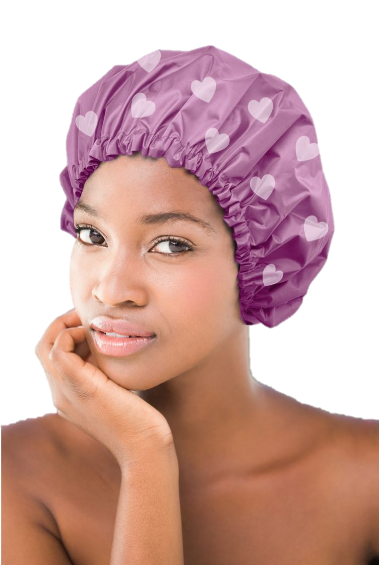 Satin Lined Shower Cap