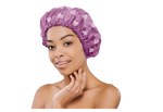 Satin Lined Shower Cap