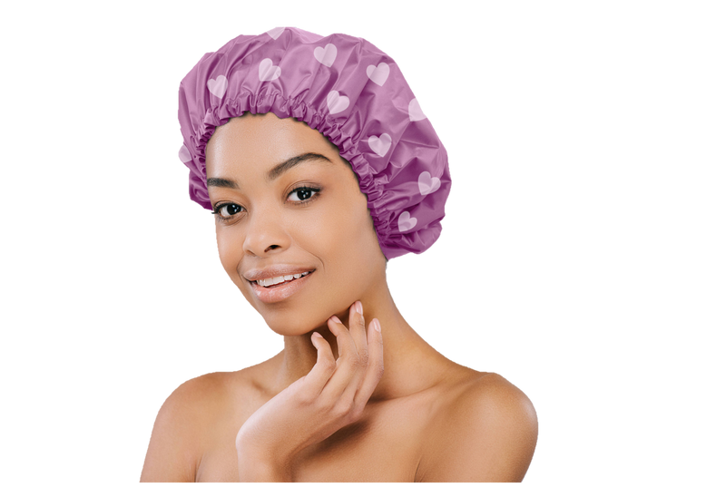 Satin Lined Shower Cap