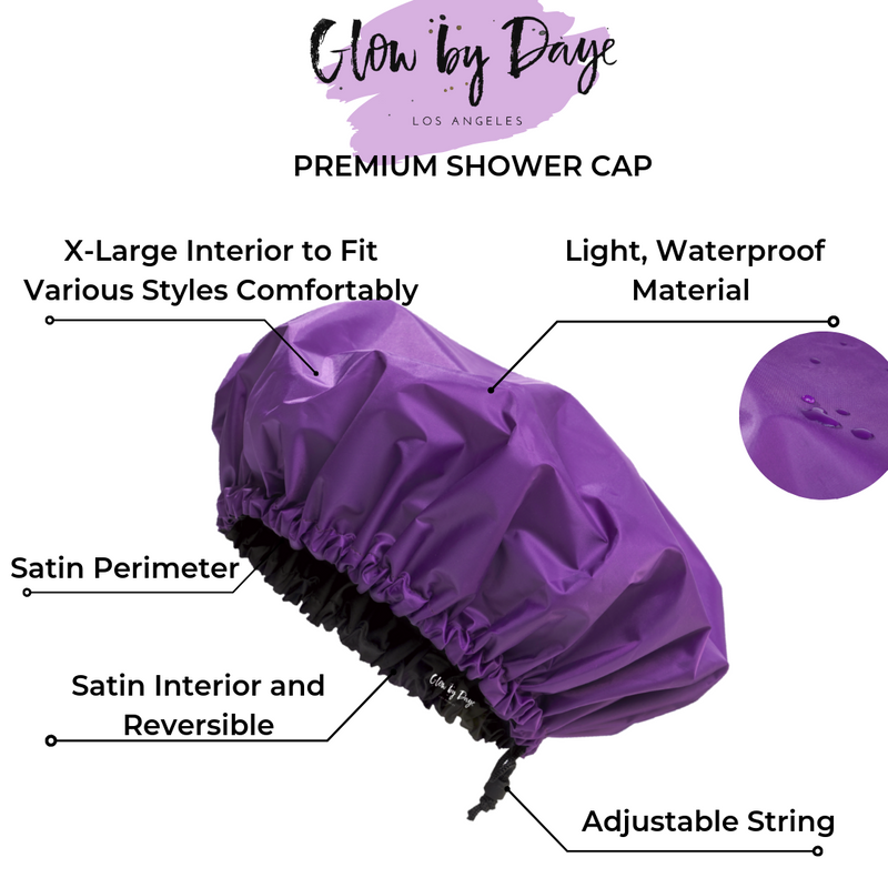 Satin Lined Shower Cap