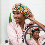 Satin Lined Shower Cap